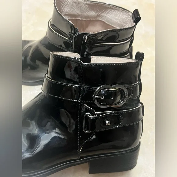 MAYORAL black ankle boot shoes